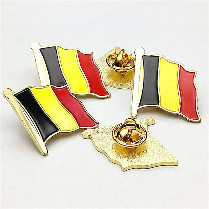 Flag Badge Pins