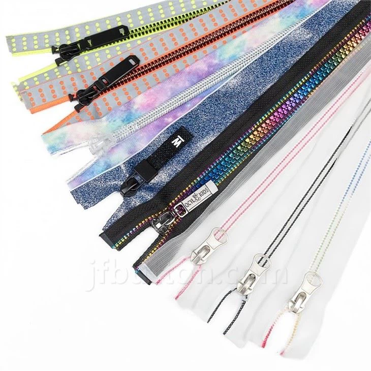 Open Ended Metal Zips For Jackets