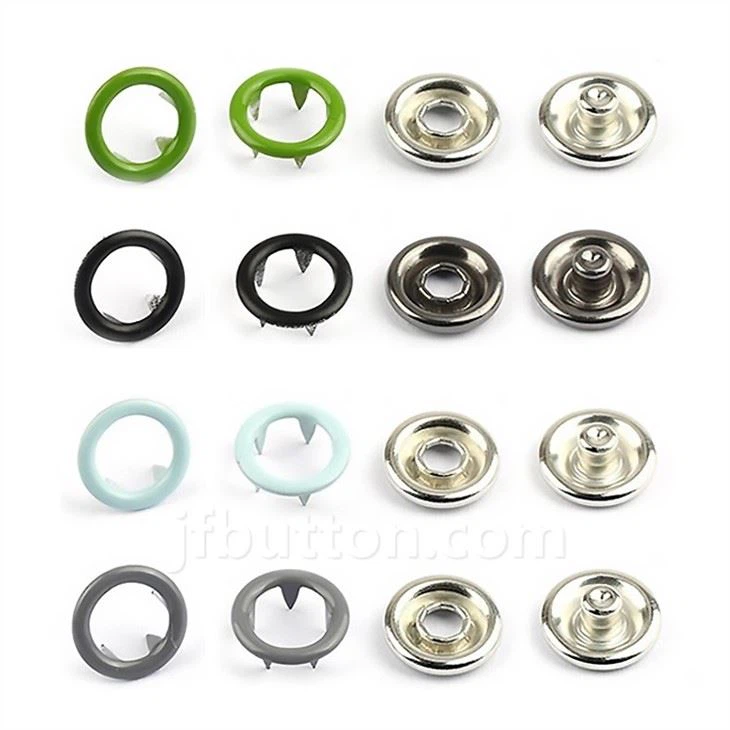 Open Ring Snap Fasteners
