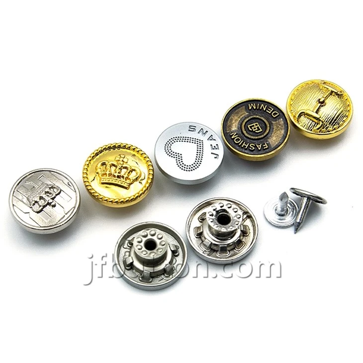Detachable Buttons For Jeans