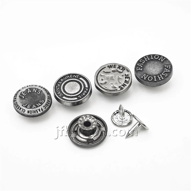Metal Tack Button For Jeans