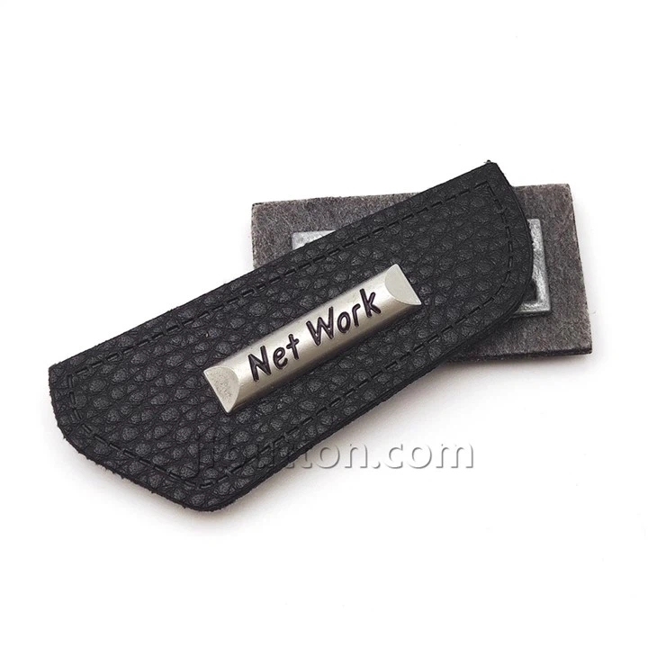 Personalized Leather Knitting Labels