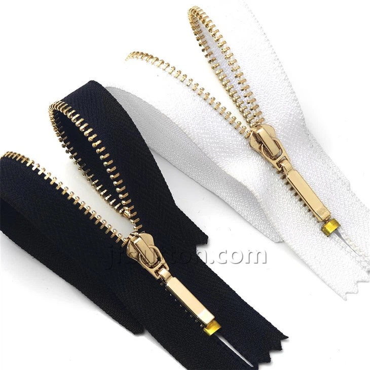 Decorative Metal Zippers