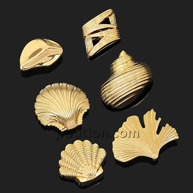 Ginkgo Leaf Swimwear Metal Clasp factory
