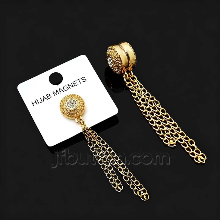 Matte Small Hijab Magnet Pins suppliers