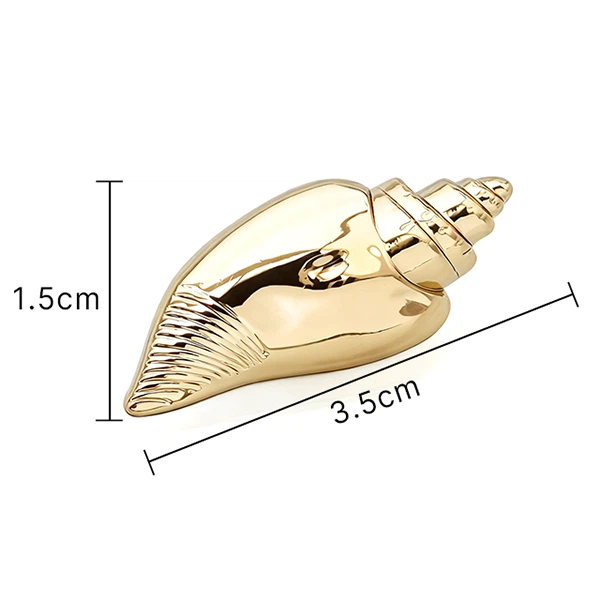 Metal Conch Shape Shank Button factory