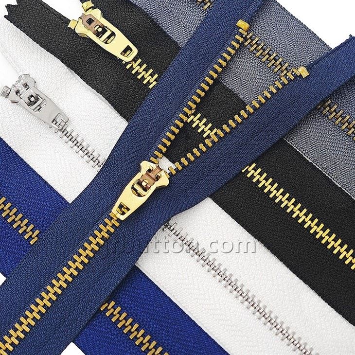 Metal Zipper By The Yard