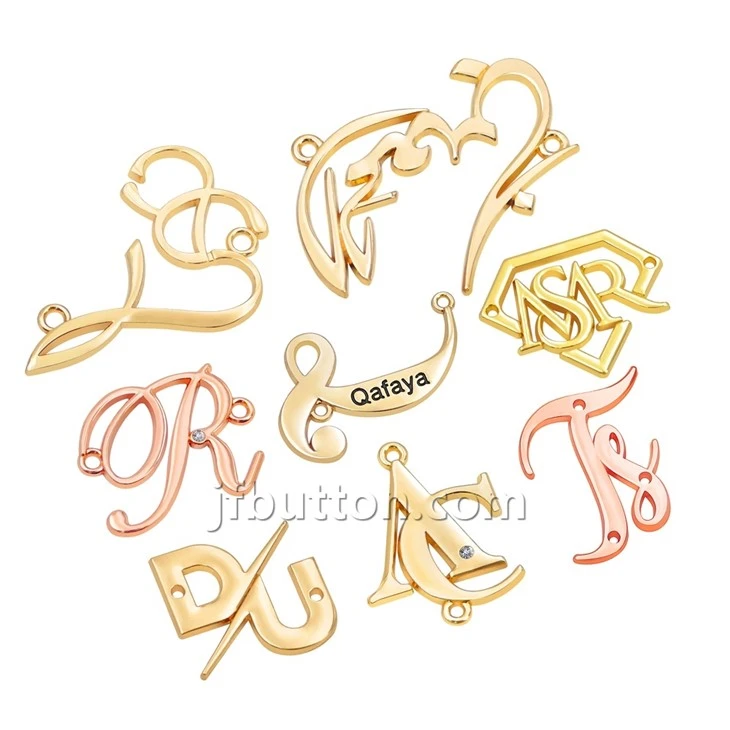Small Metal Logo Tags