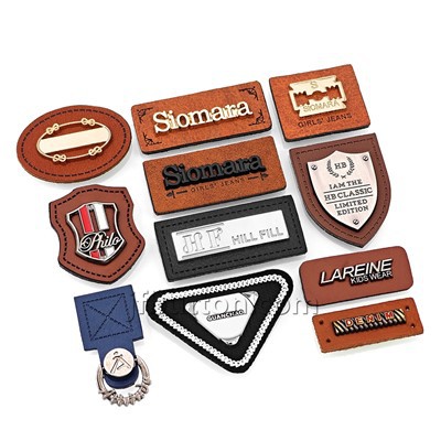 رقعة جلد بني جينز