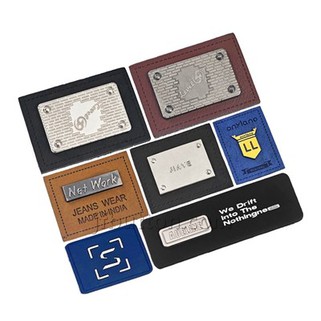 ملصقات جلدية مخصصة لعناصر الكروشيه