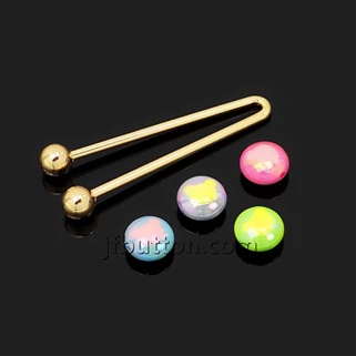 خاتم معدني الخامس لأعلى الرسن