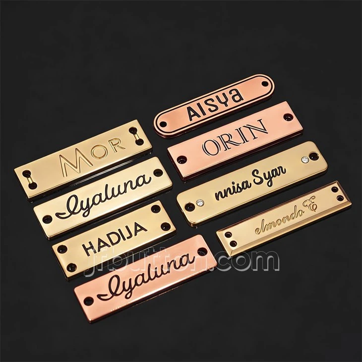 Prongs Metal Label For Bag suppliers