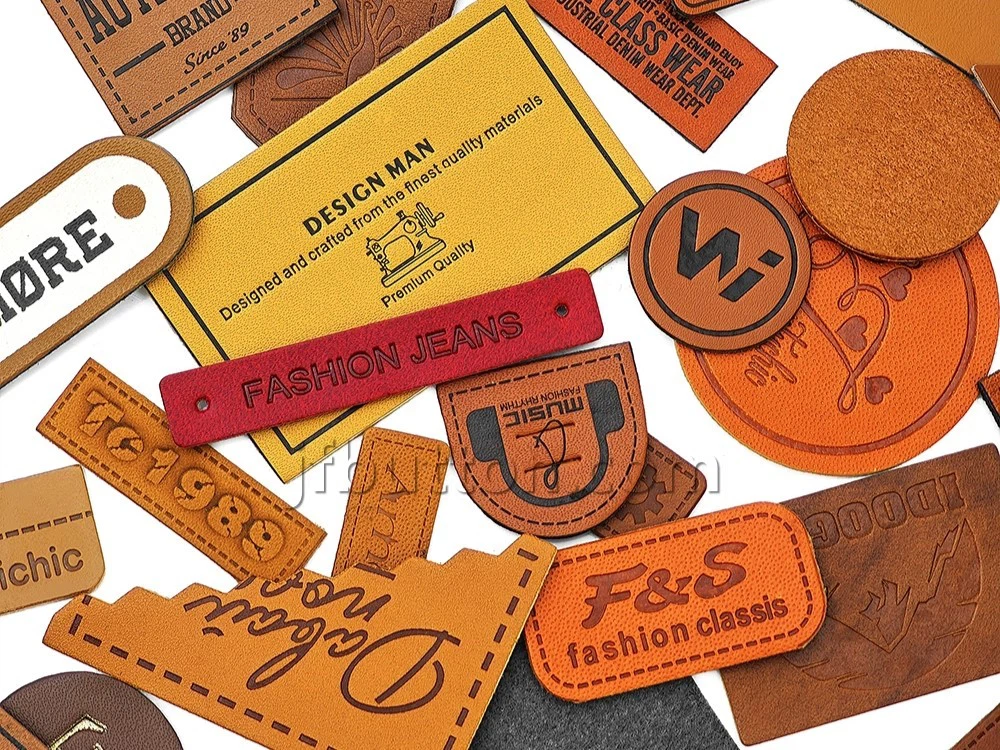 genuine leather label genuine leather label